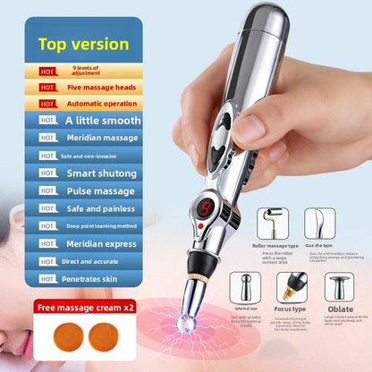 Electronic Acupuncture Pen with Multiple Intensity Levels