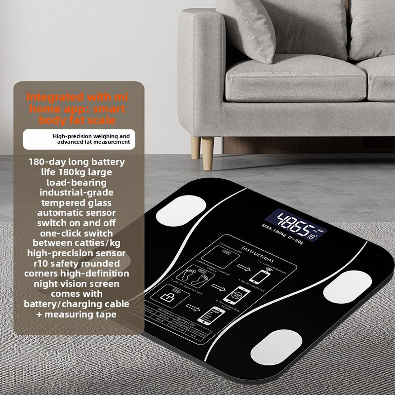 Electronic bathroom scale
