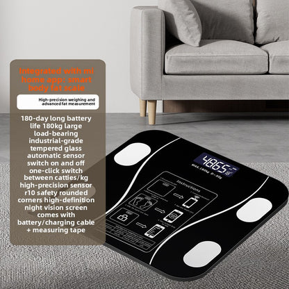 Electronic bathroom scale