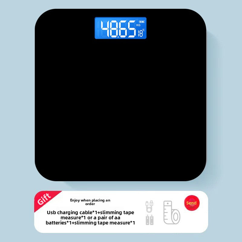 Electronic bathroom scale