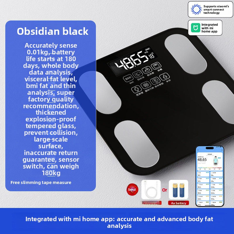 Electronic bathroom scale