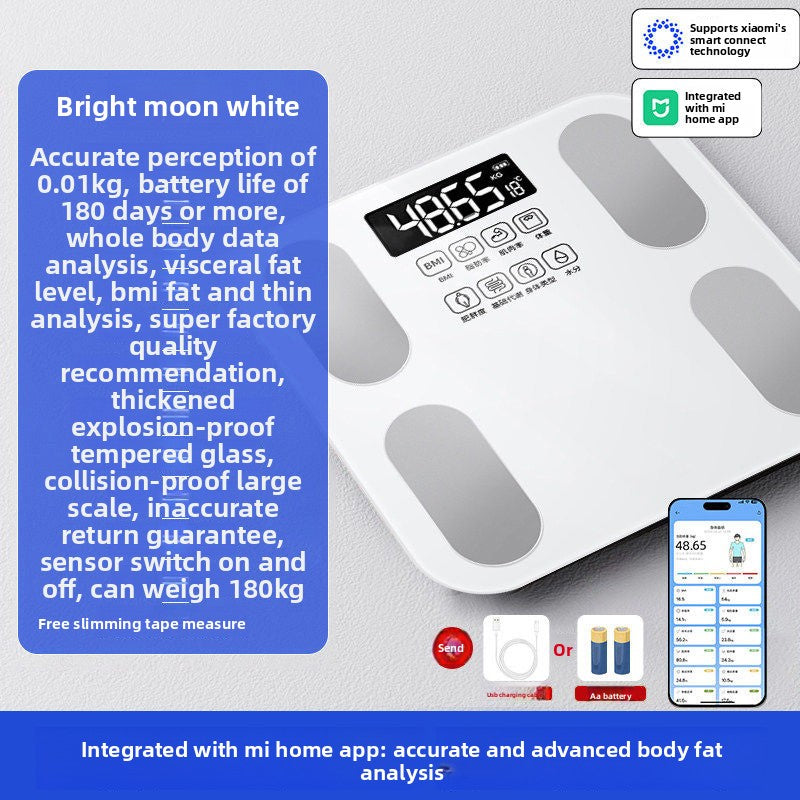 Electronic bathroom scale