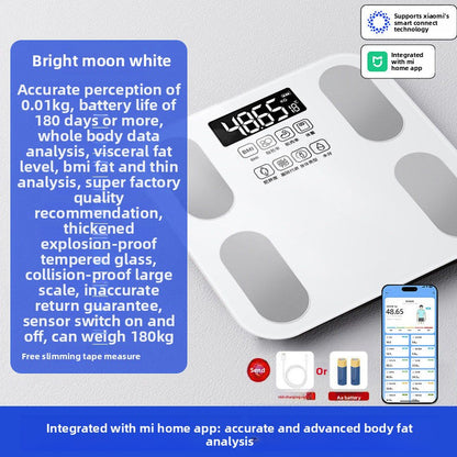 Electronic bathroom scale