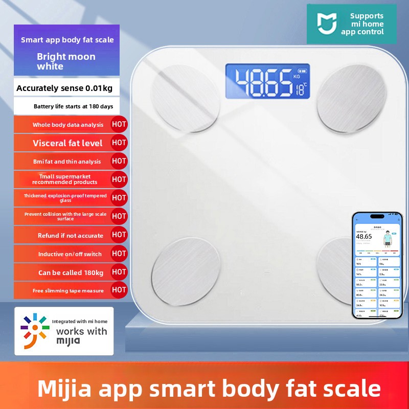 Electronic bathroom scale