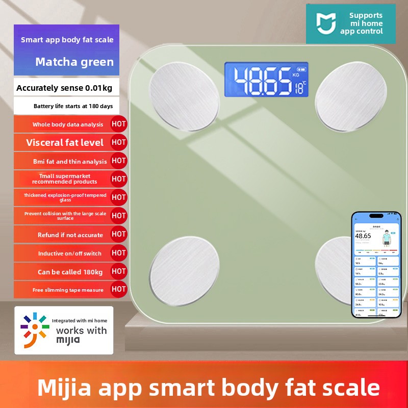 Electronic bathroom scale
