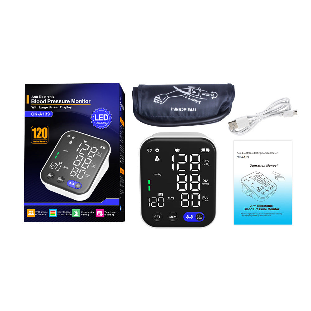 Electronic blood pressure monitor