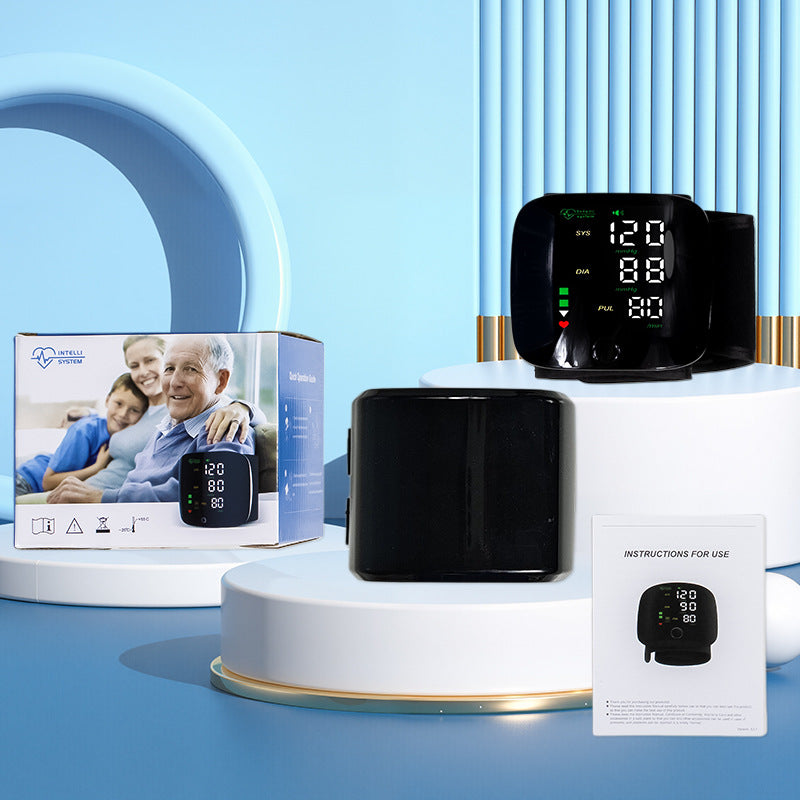 Electronic Blood Pressure Monitor with Voice Guidance