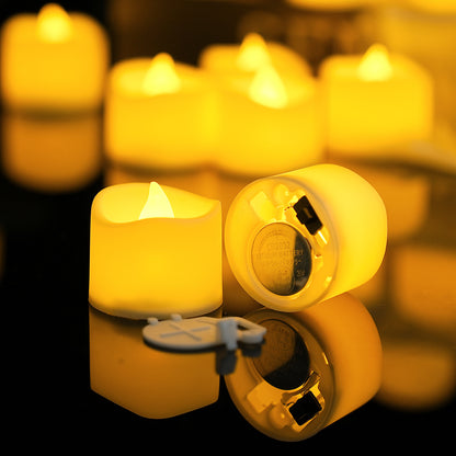 Electronic candle lamp