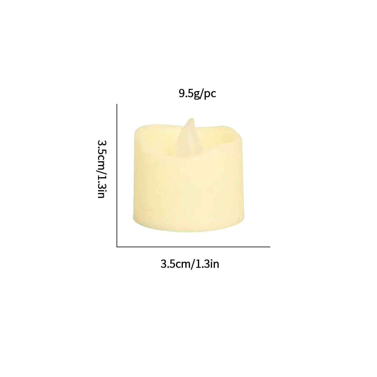 Electronic candle lamp