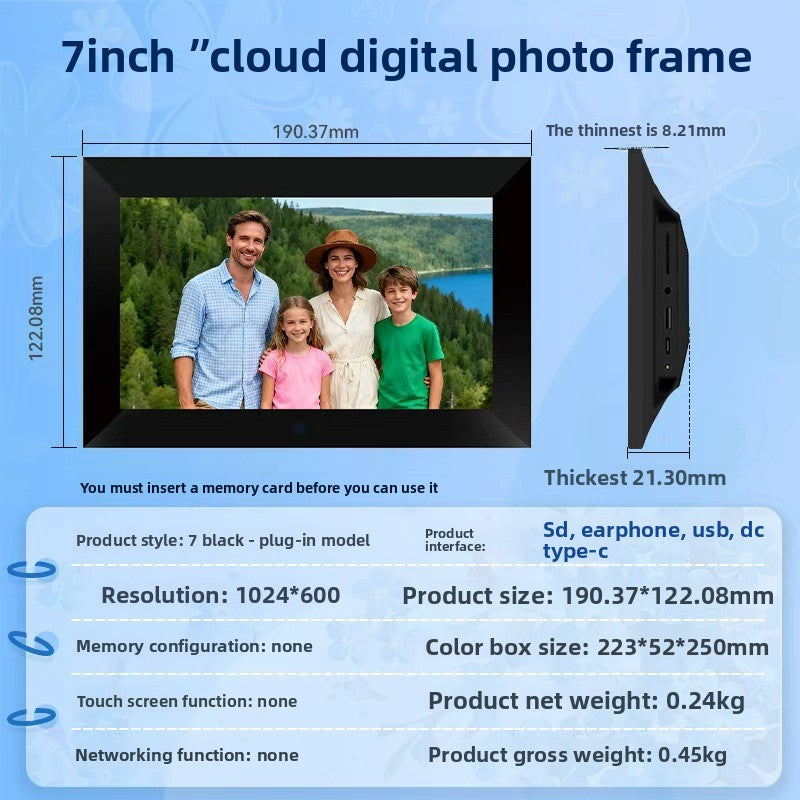 Electronic Cloud Photo Frame