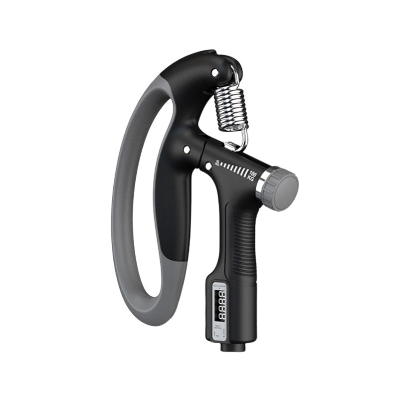 Electronic Counting Grip Strength Trainer with Adjustable Resistance