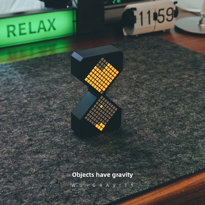 Electronic Hourglass Desktop Decoration with Light Display