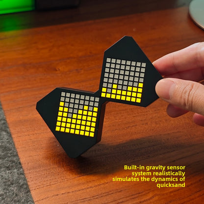 Electronic Hourglass Desktop Decoration with Light Display