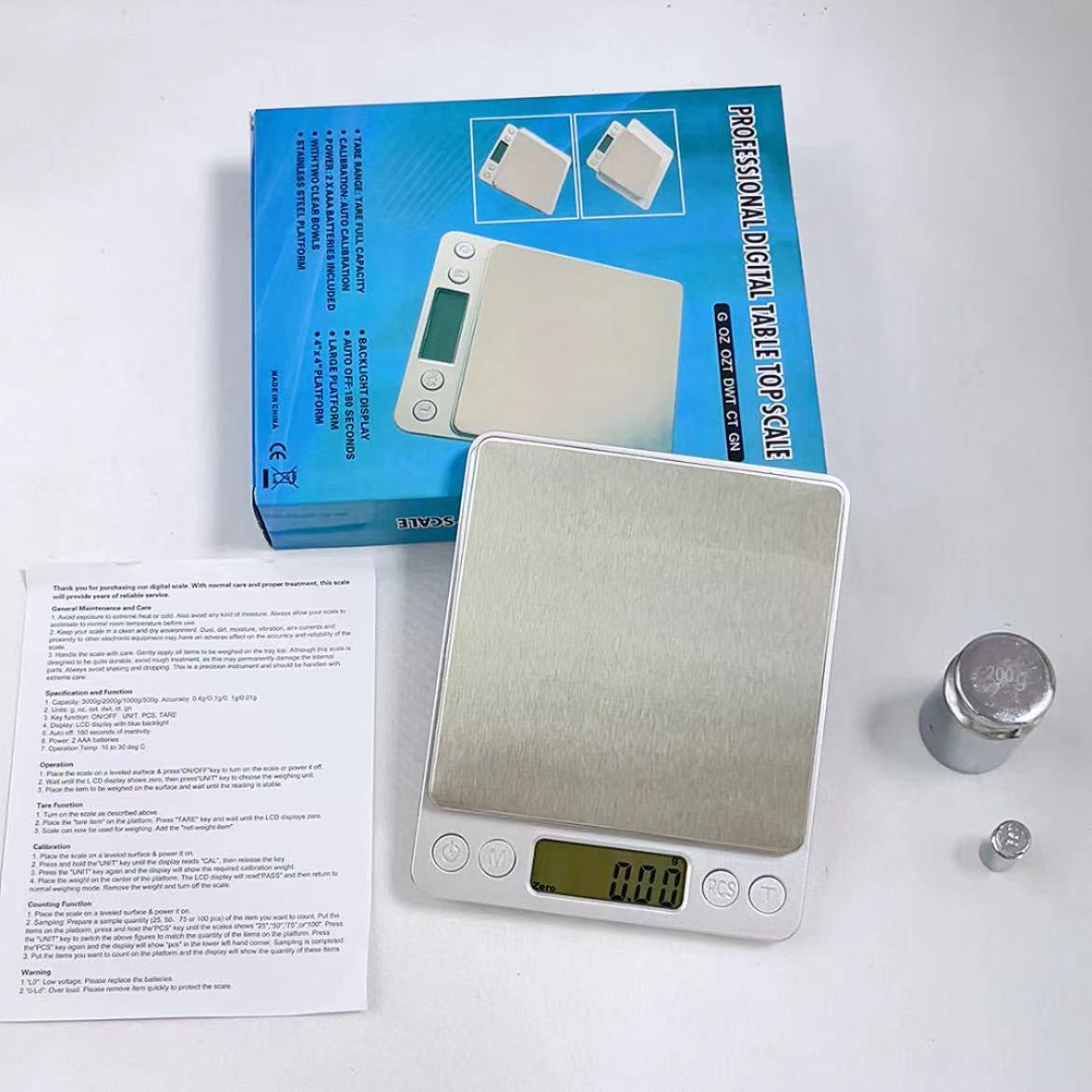 Electronic kitchen baking scale