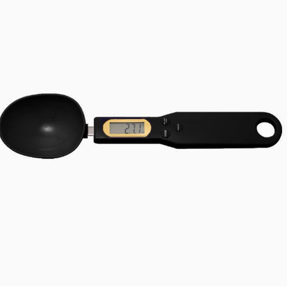 Electronic Kitchen Scale with Measuring Spoon