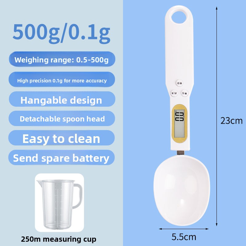 Electronic Measuring Spoon with Gram Scale
