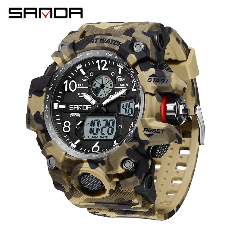 Electronic men's watch