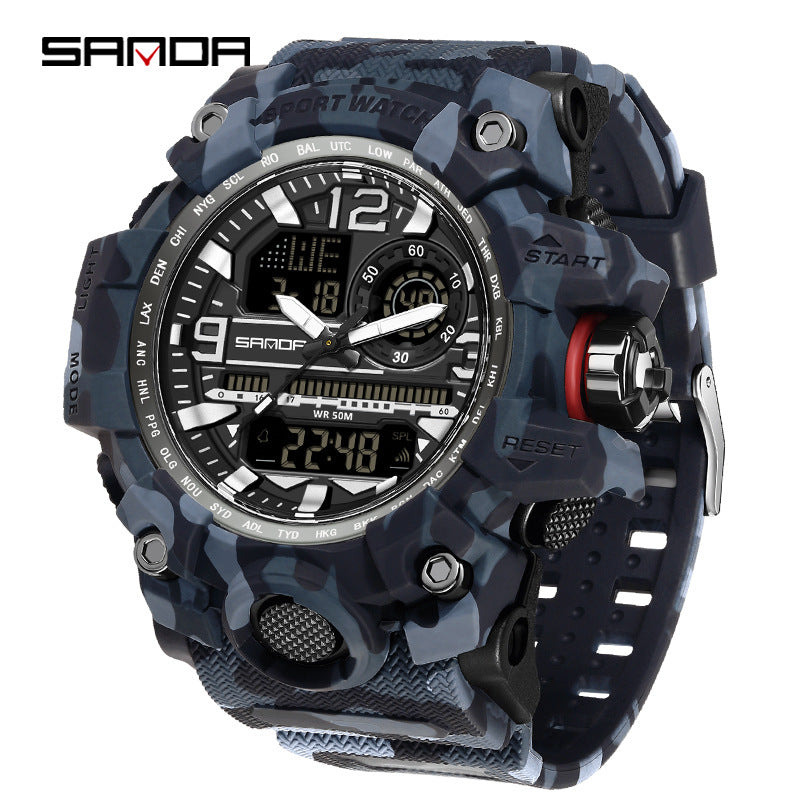 Electronic men's watch