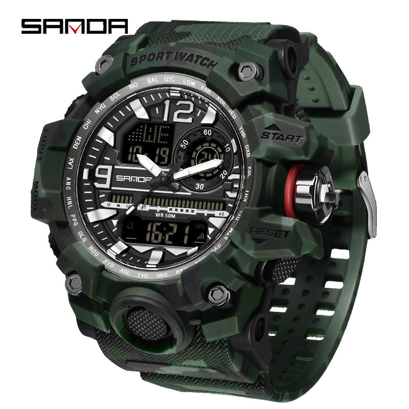 Electronic men's watch