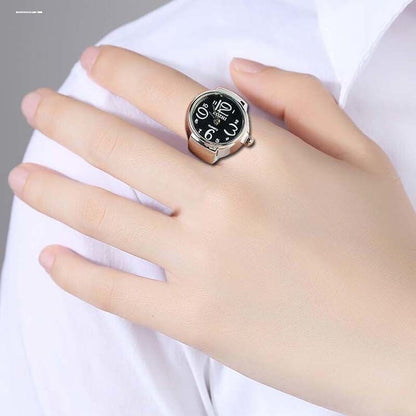 Electronic mini finger watch