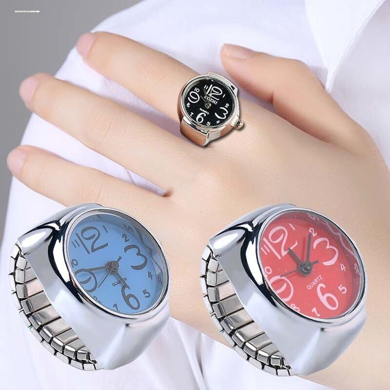 Electronic mini finger watch