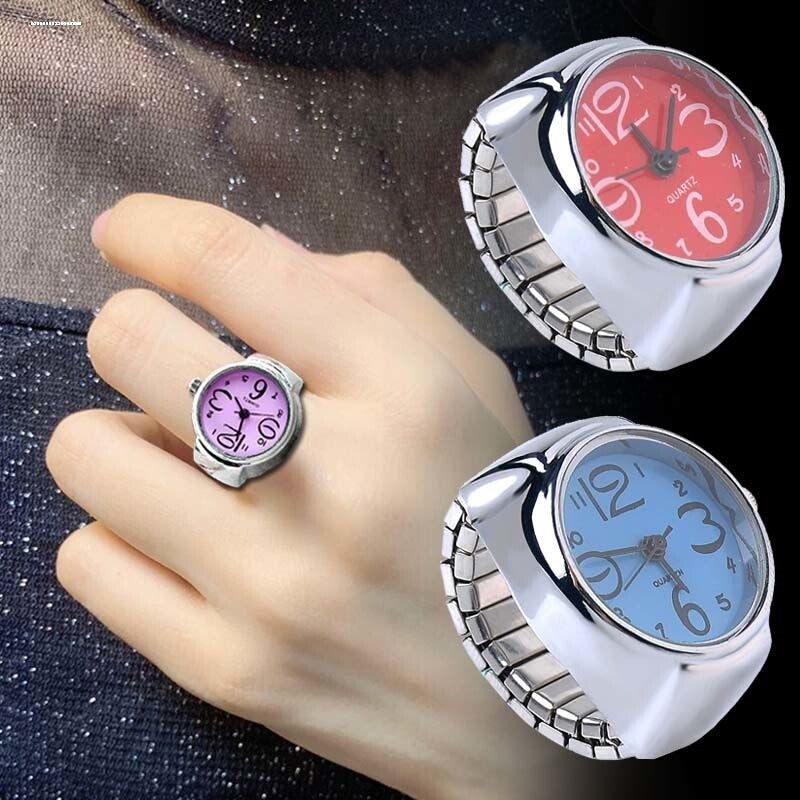 Electronic mini finger watch