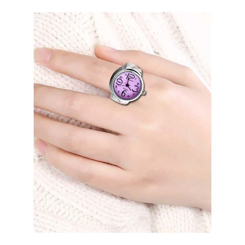 Electronic mini finger watch