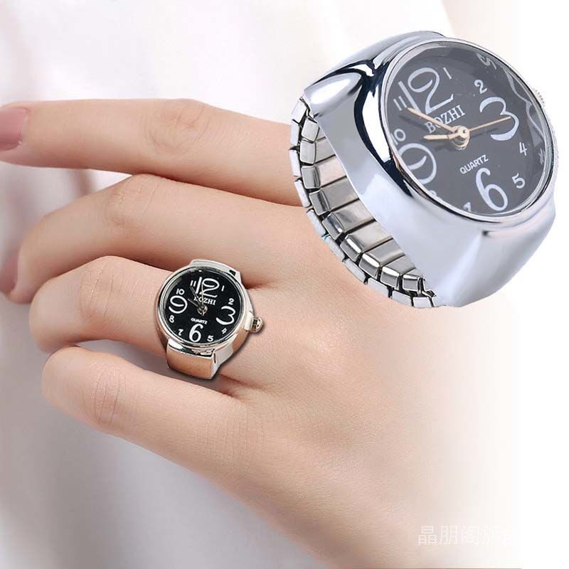 Electronic mini finger watch