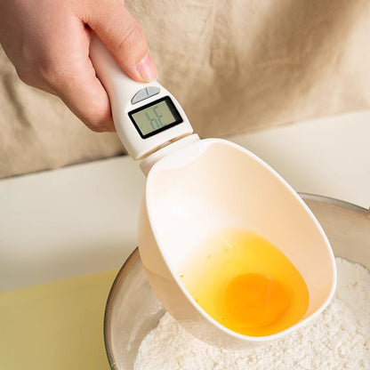 Electronic scale measuring spoon