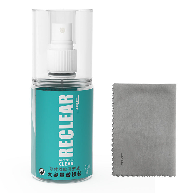 Electronic Screen Cleaning Liquid with Microfiber Cloth