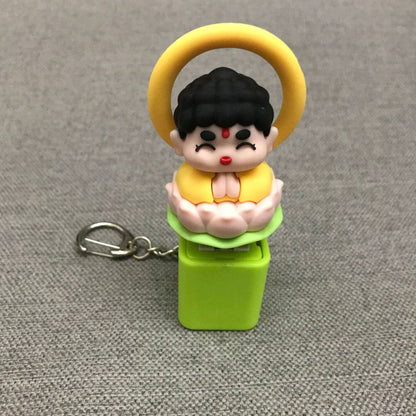 Electronic Sound and Light Toy Keychain