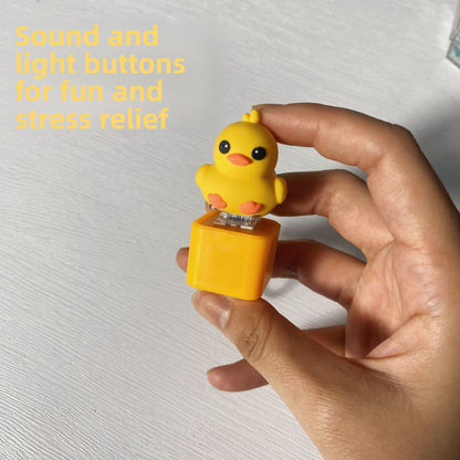 Electronic Sound and Light Toy Keychain