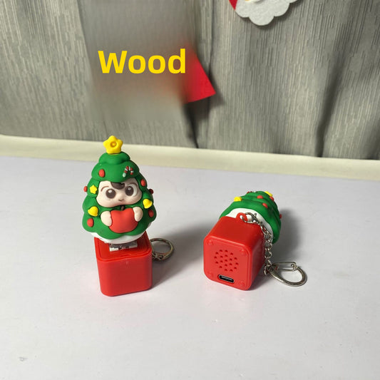 Electronic Sound and Light Toy Keychain