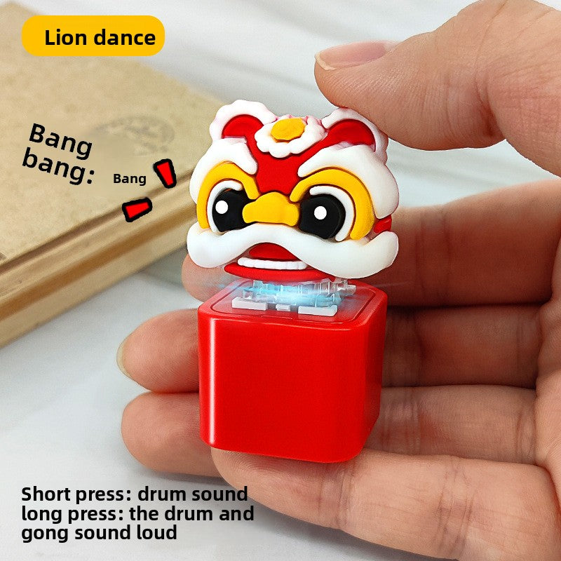 Electronic Sound and Light Toy Keychain