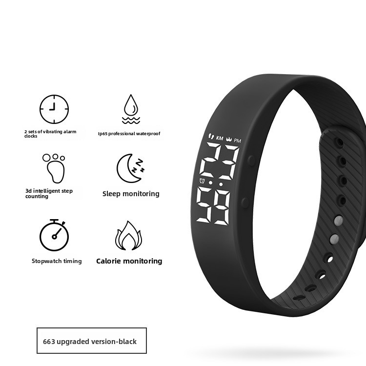 Electronic Sports Smart Bracelet with Step Counting
