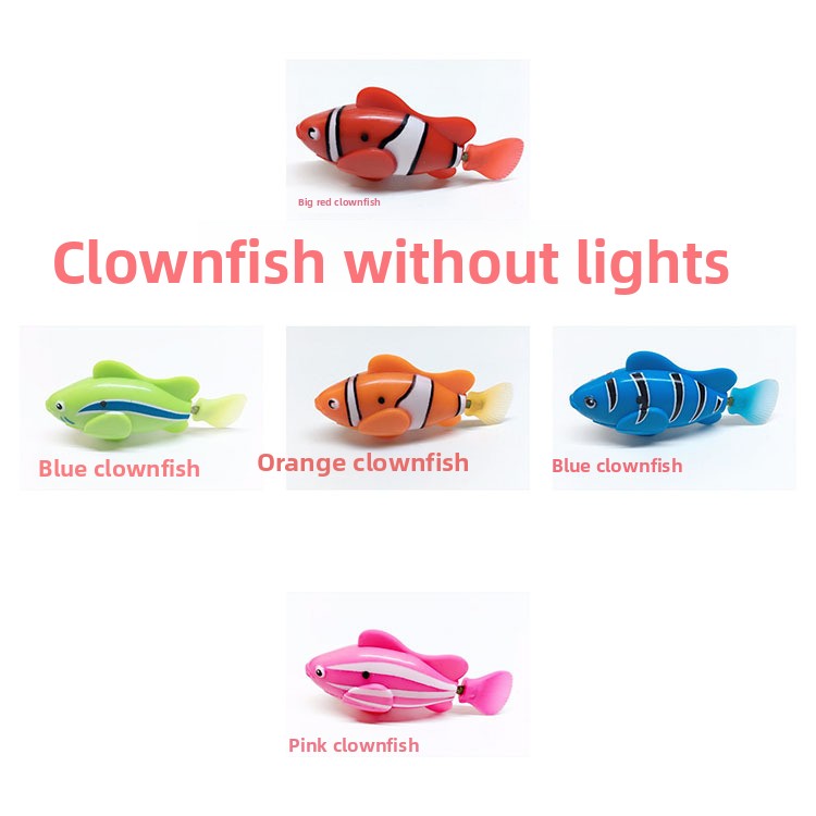 Electronic Swimming Fish Toy with Light