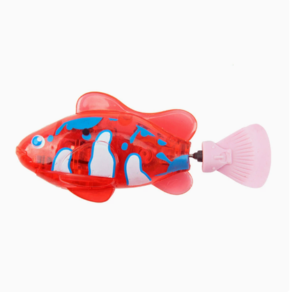 Electronic Swimming Fish Toy with Light