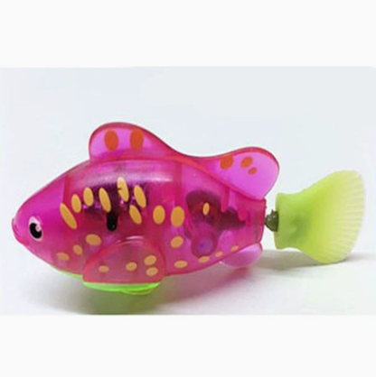 Electronic Swimming Fish Toy with Light