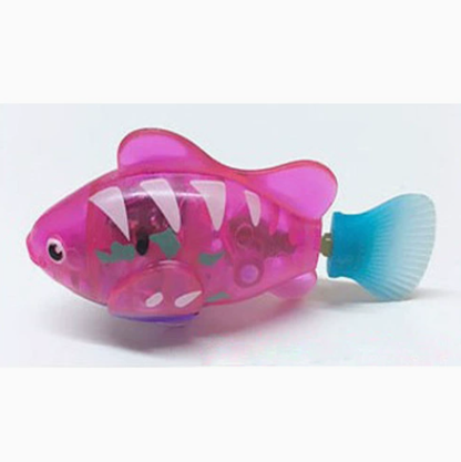 Electronic Swimming Fish Toy with Light