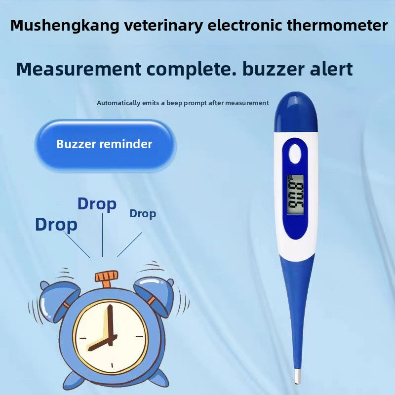 Electronic thermometer for farms