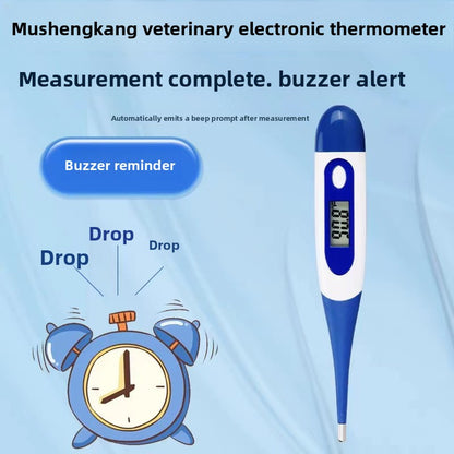 Electronic thermometer for farms