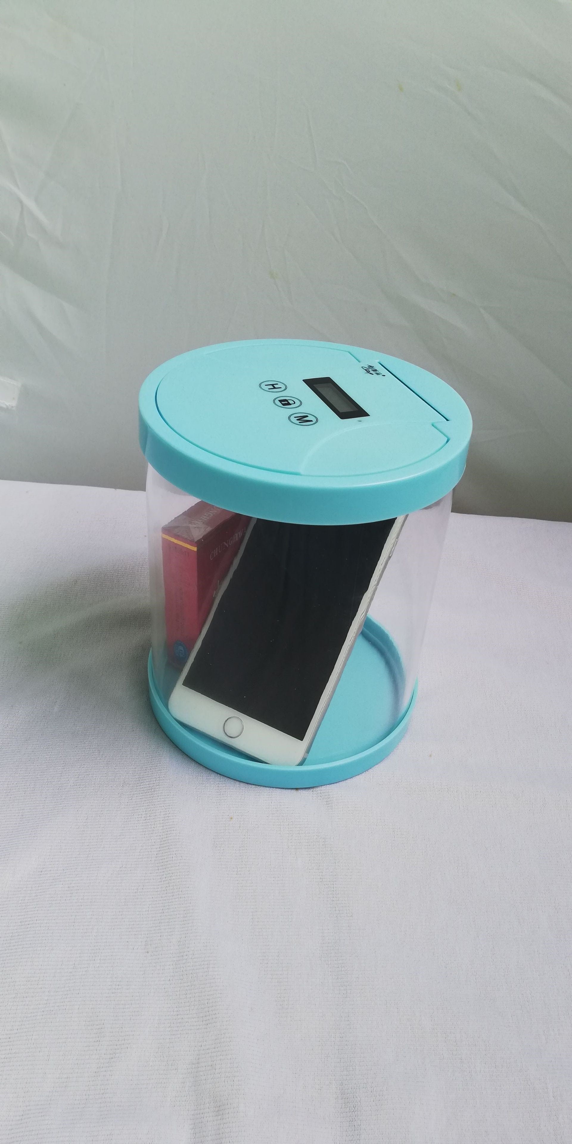 Electronic timing lock box