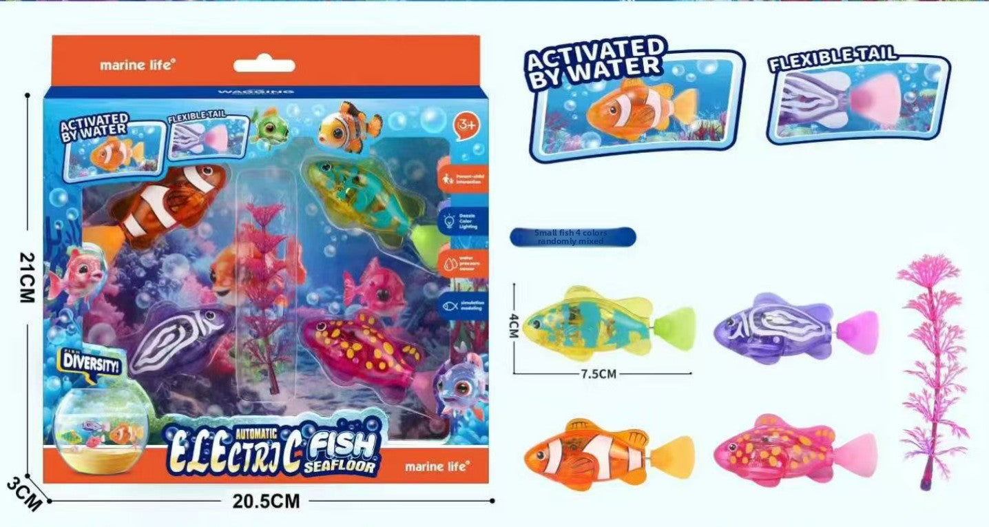 Electronic toy fish