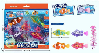 Electronic toy fish