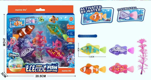 Electronic toy fish
