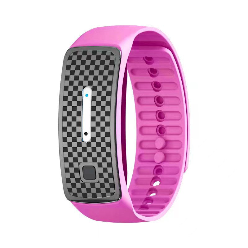Electronic ultrasonic mosquito repellent and anti-mosquito wristband