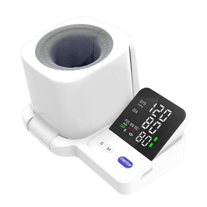 Electronic Upper Arm Blood Pressure Monitor with Bilingual Display
