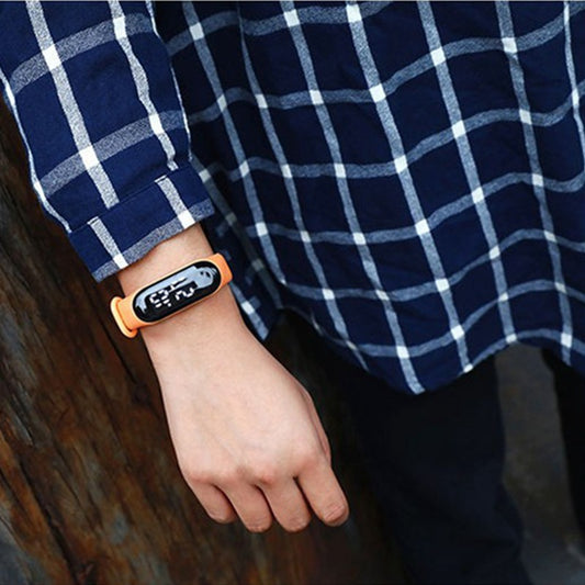Electronic watch, luminous waterproof wristband watch