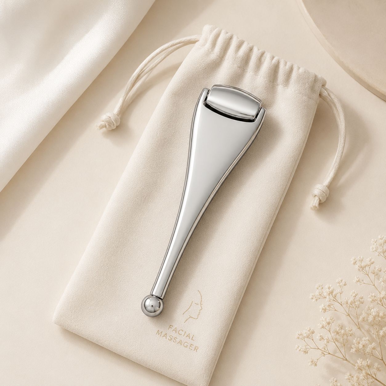 Electroplated Eye Massage Stick