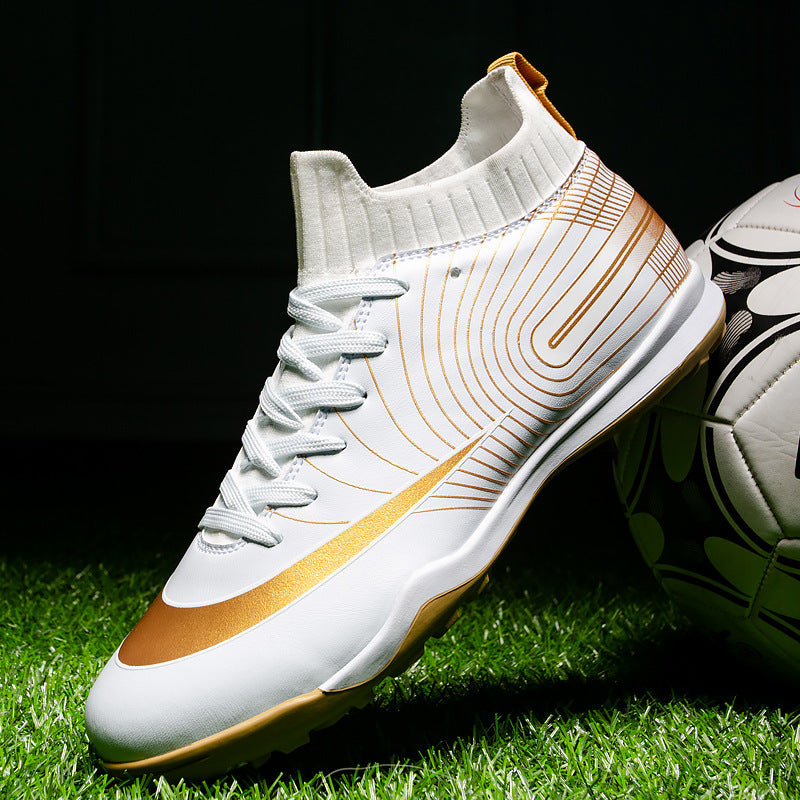 Electroplated Football Shoes with Spike Options